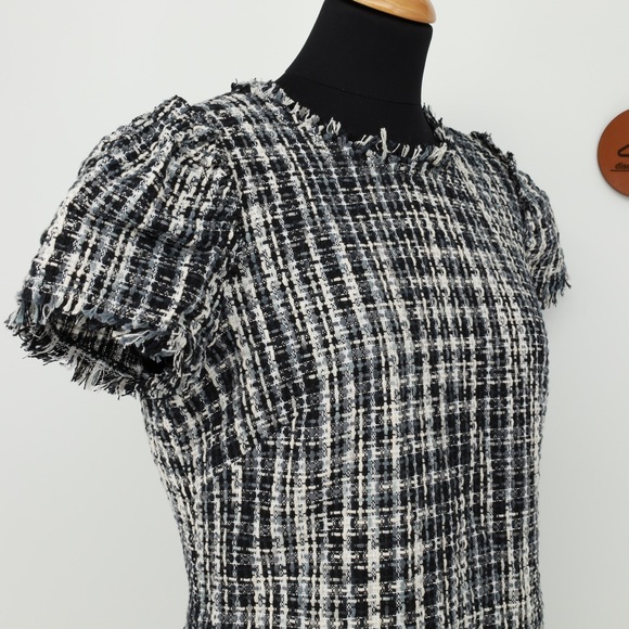KATE SPADE Flutter Sleeve Tweed‎ Dress - Picture 6 of 10